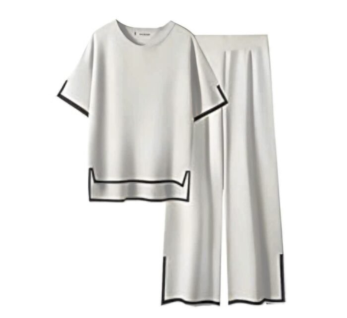 Round Neck 2 pcs suit - Image 11