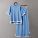 Round Neck 2 pcs suit - Image 5
