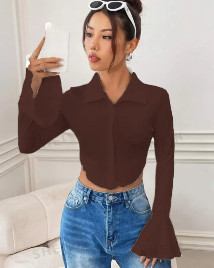 Polo Mermaid Sleeve Tops - Image 3