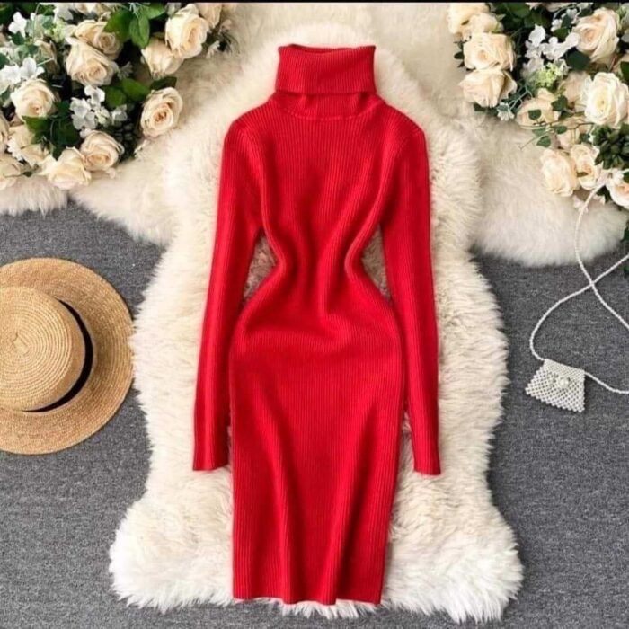 High neck bodycon - Image 11