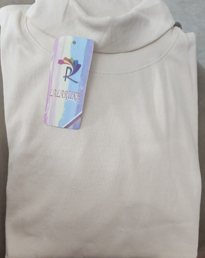 Half Turtleneck Sweater Korean Style Sweater Slim Bottoming Shirt Slim Long Sleeve Top - Image 19