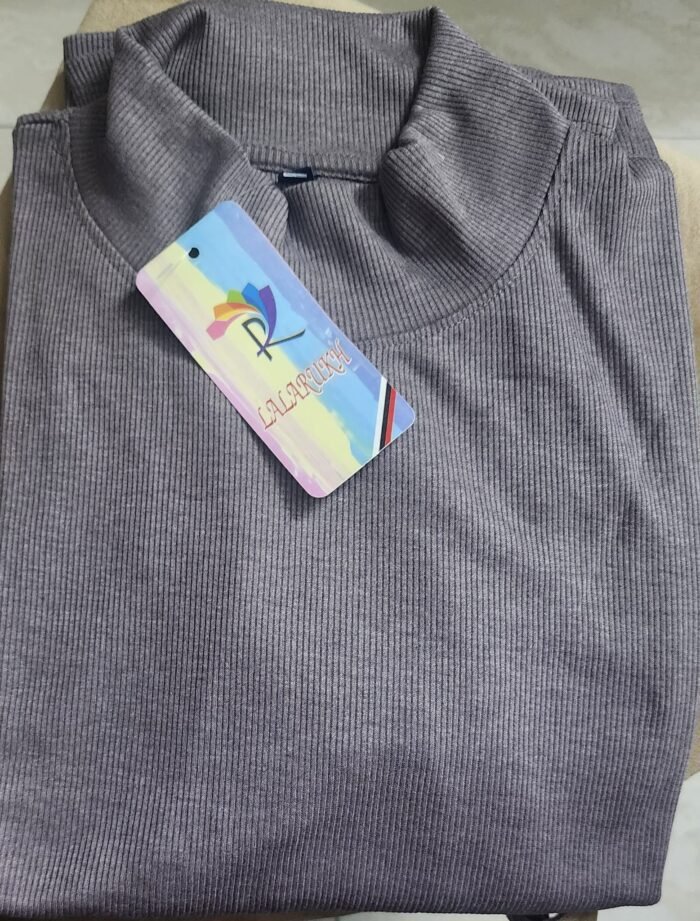 Half Turtleneck Sweater Korean Style Sweater Slim Bottoming Shirt Slim Long Sleeve Top - Image 22