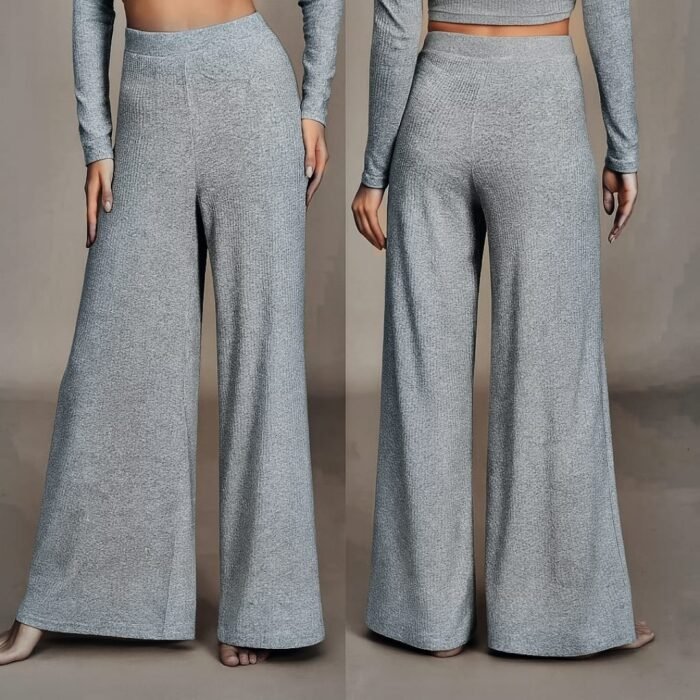 Ribbed Flare Pant - Image 3