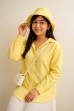 Soft Cotton Ladies Striped Shirt