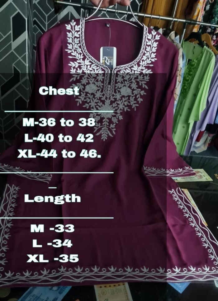 Stylish & Comfortable China Ilien Kurtis - Image 8