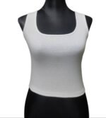 Summer Ribbed Cotton Tank Top for Women – Soft Stretch Fit - Image 8