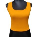 Summer Ribbed Cotton Tank Top for Women – Soft Stretch Fit