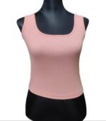 Summer Ribbed Cotton Tank Top for Women – Soft Stretch Fit - Image 3