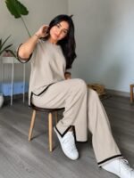 Round neck 2 pcs co-ord set - Image 10