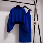 Premium Ribbed Stretchable 2-Piece Co-Ord Set bodycon - Image 4
