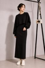 Premium Ribbed Stretchable 2-Piece Co-Ord Set bodycon - Image 5