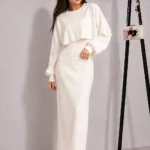 Premium Ribbed Stretchable 2-Piece Co-Ord Set bodycon